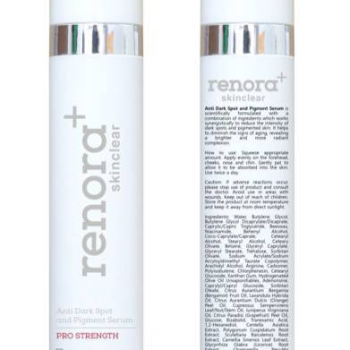 Renora+ Anti Dark Spot and Pigment Serum